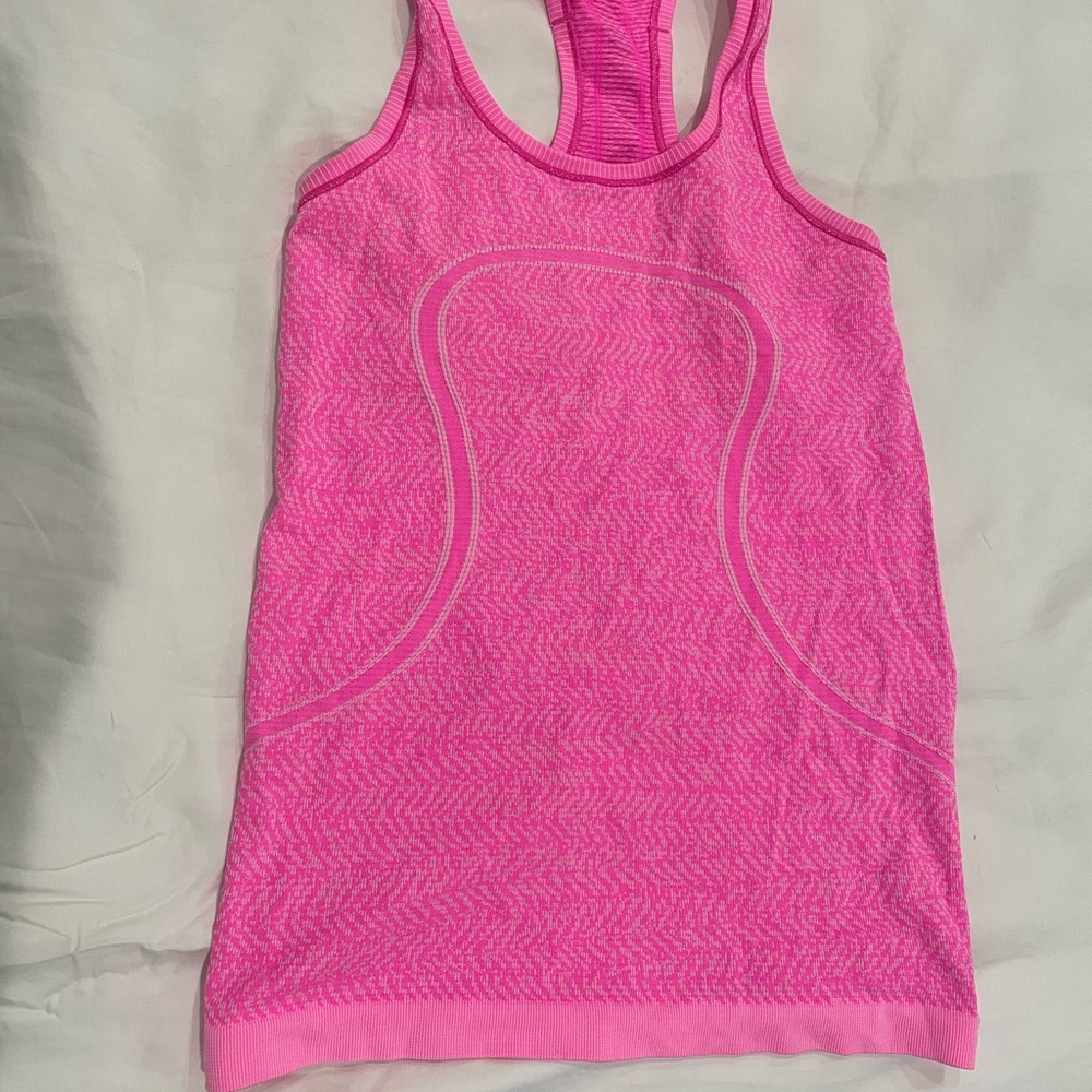 Lululemon Athletica Bright Pink Tank